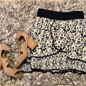 Francesca’s NWOT Wrap Front Skirt